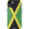 Jamaica Flag Distressed iPhone 14 Plus Impact Case